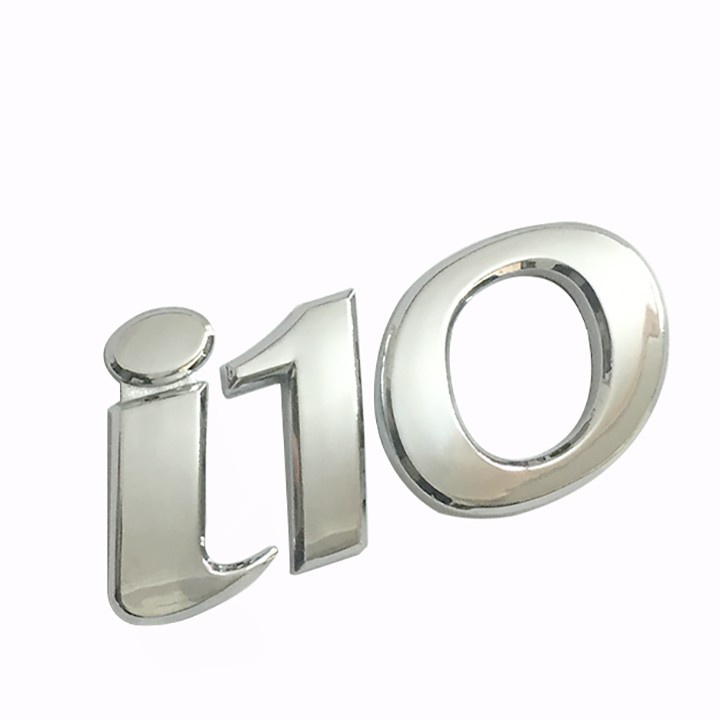 Tem Logo Chữ Nổi I10 - Hyundai