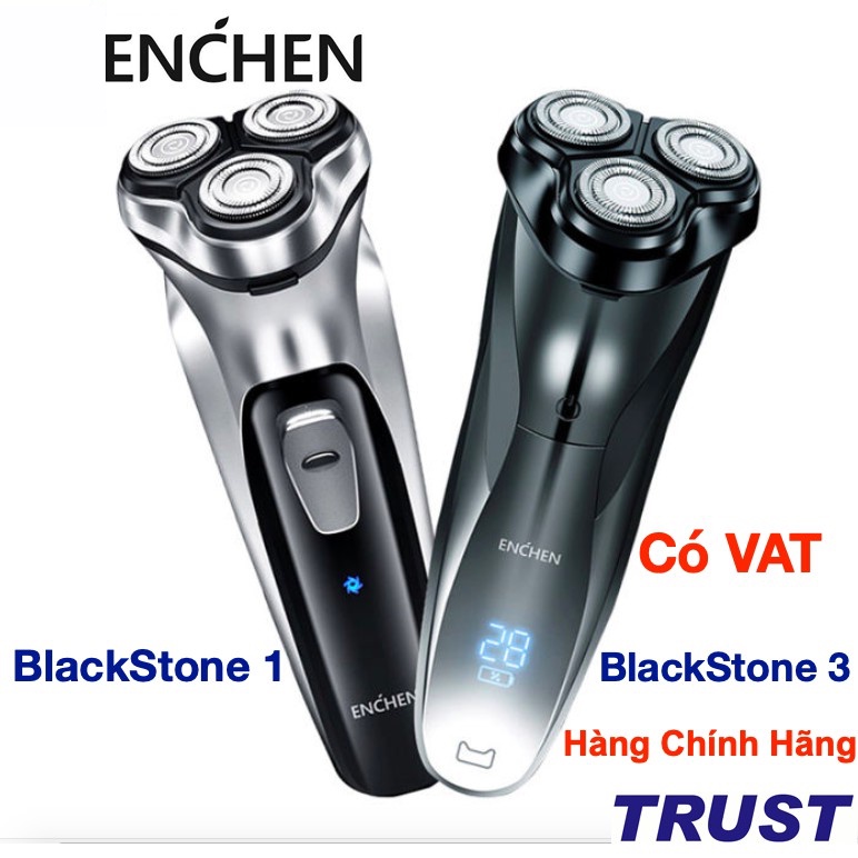 Máy cạo râu Enchen Blackstone / Blackstone 3 / Blackstone 5S / Gentleman 3S chống nước IPX7 pin sạc siêu bền