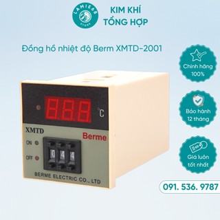 Đồng hồ nhiệt độ berm ⚡ cao cấp ⚡ đồng hồ đo lường độ chính xác cao xmtd-2001