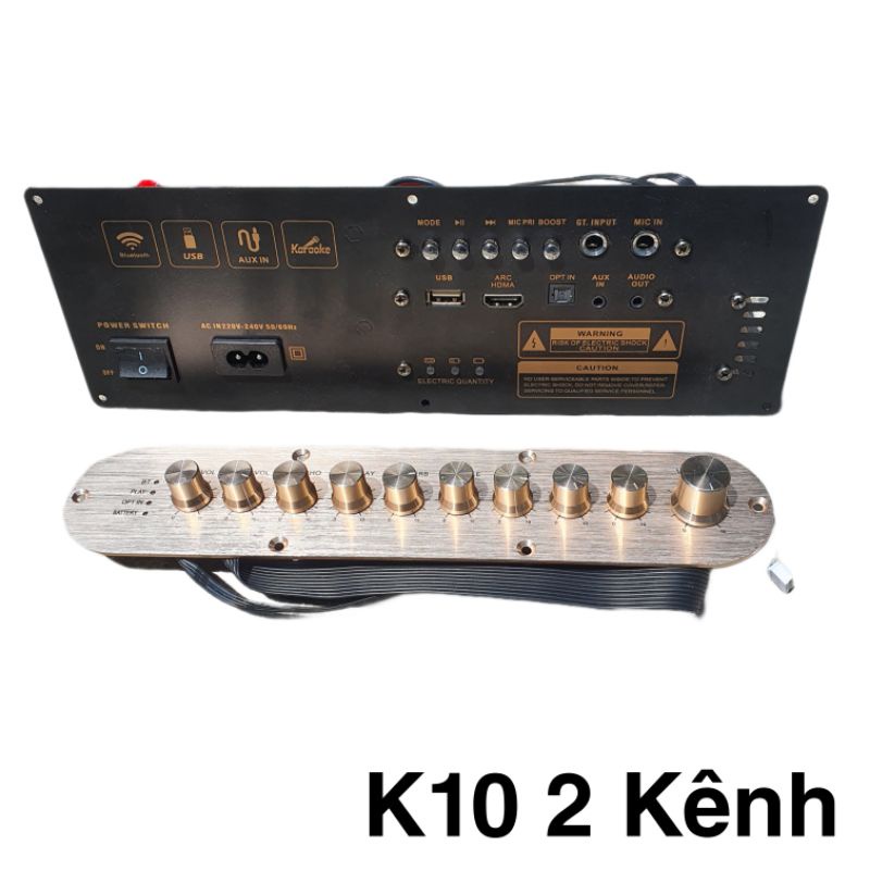 Mạch Loa Kéo Mini Diy Box 100w Reverb