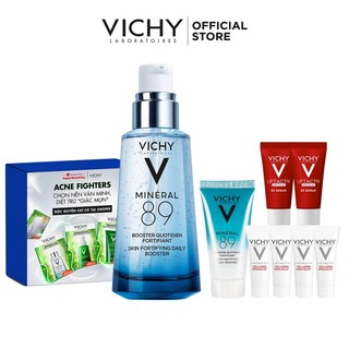 Bộ sản phẩm phục hồi da chuyên sâu và giảm thâm nám đốm nâm, ngừa lão hoá Mineral 89