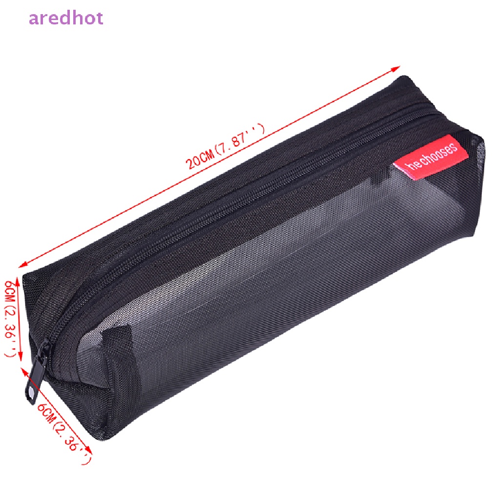 Túi Đựng Bút Trong Suốt Có Khóa Kéo Tiện Dụng Cho Học Sinh Mới