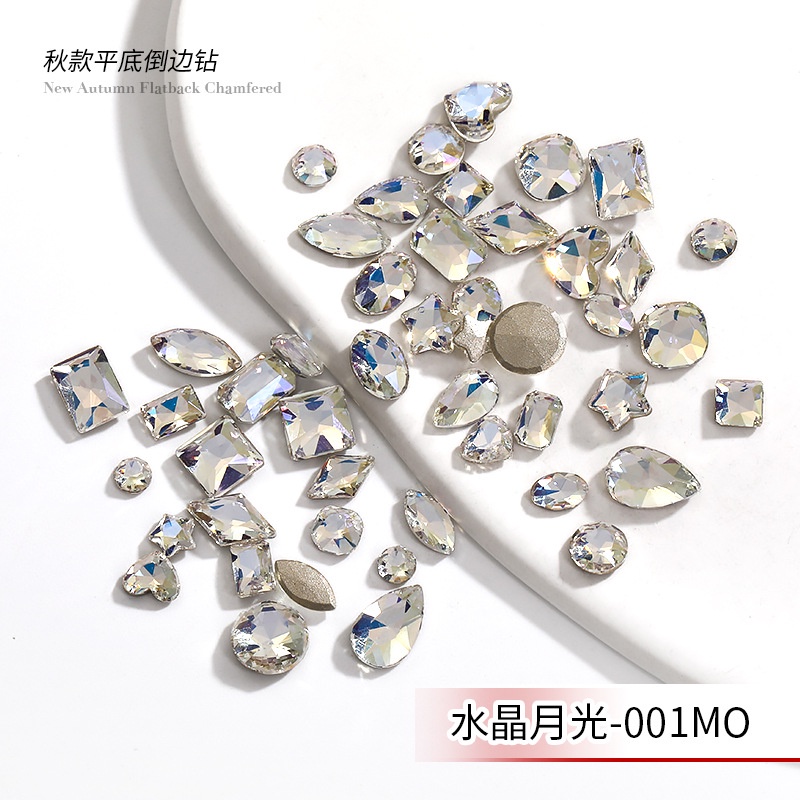 Miếng Dán Trang Trí Móng Tay Mặt Kính Chất Lượng Cao