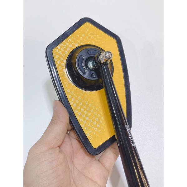 Gương chiếu hậu mẫu caro, kiếng hậu xe máy, kính kiểu đủ màu