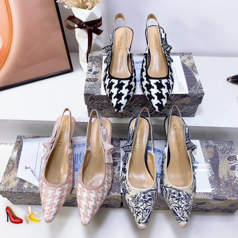 SANDAL CD GÓT NHÚ 6cm