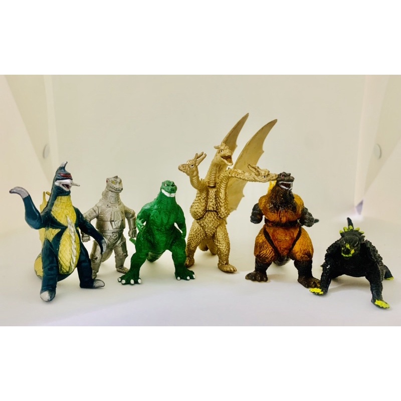 Mô hình sưu tầm Godzilla và các quái vật Gashapon mini