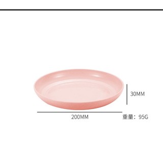 Dĩa nhựa tròn lúa mạch nhiều size
