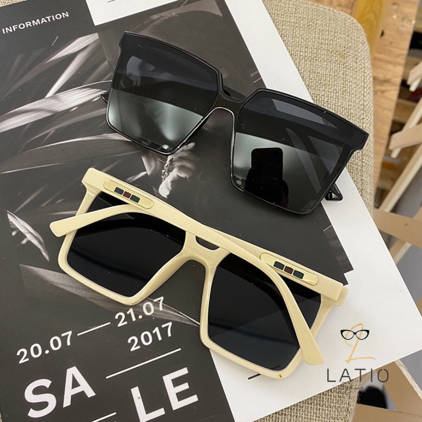 Kính mát nữ LATIO cao cấp kính mát thời trang với thiết kế màu sắc đặc biệt tạo điểm nhấn cực đẹp cho khuôn mặt - KM15
