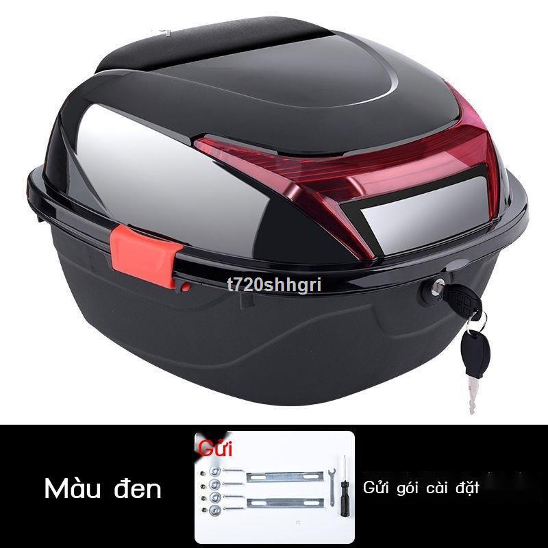 Thùng Đựng Đồ Gắn Đuôi Xe Máy, Xe Điện TD11-MTCWX07