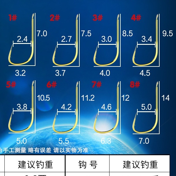 Móc Câu Cá Bằng Thép Carbon Mạ Vàng Chuyên Dụng Iseni Izu Creek