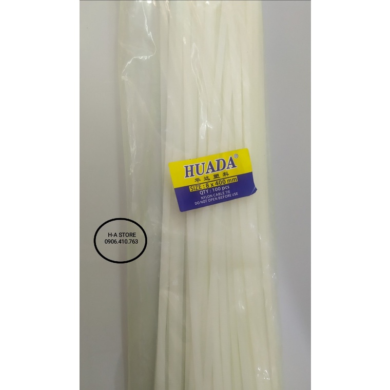 Dây rút nhựa Poly size 10cm / 15cm / 20cm / 25cm / 30cm / 40cm / 50cm