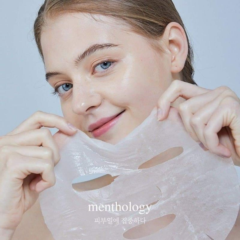 Mặt Nạ Làm Lạnh Tê Mát Da Menthology Super Cool Mask 25ml