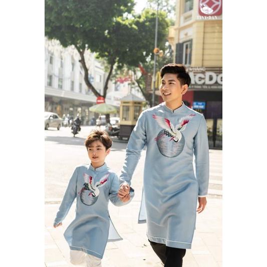 🥰Sét áo dài gia đình đẹp cao cấp sang  chảnh chất tapta mềm mại giá sỉ