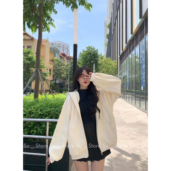 Áo khoác nỉ cotton Lili HT12