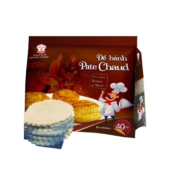 Đế bánh Pate Chaud  40 miếng