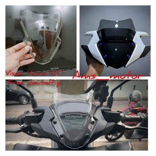 Kính chắn gió honda vario 160 abs visor vario 160