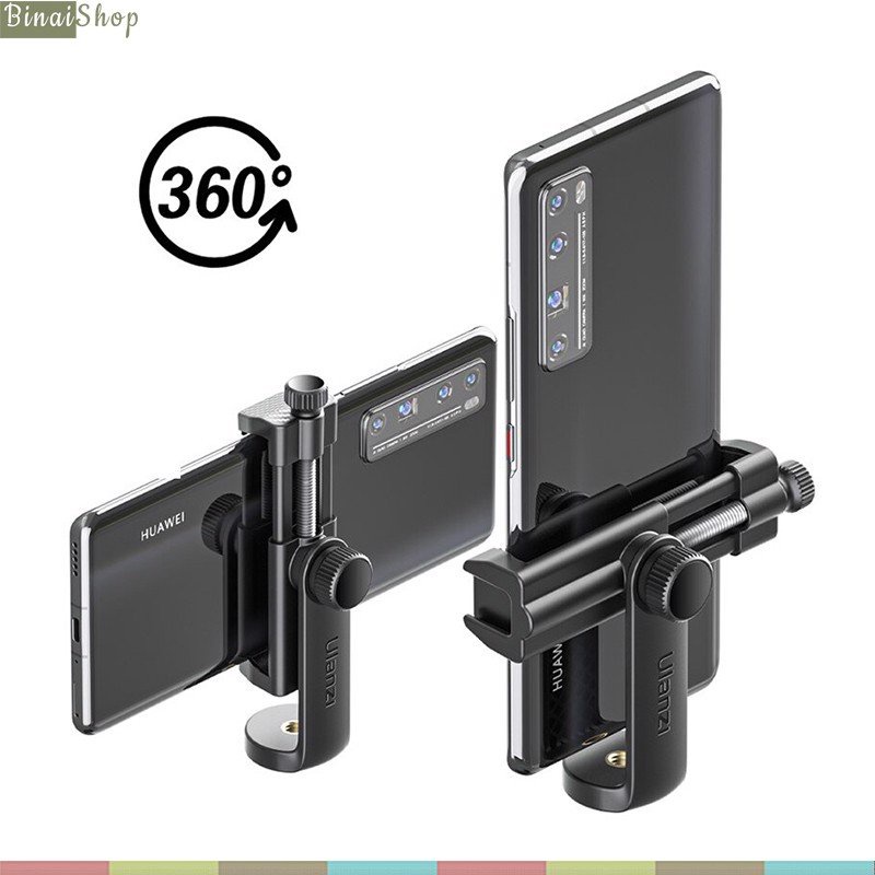 Ulanzi ST-17 - Kẹp Điện Thoại Xoay 360°, Tương Thích Các Dòng Smartphone
