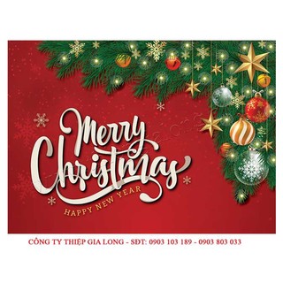 Thiệp Giáng Sinh Noel (Mẫu Ngẫu Nhiên)