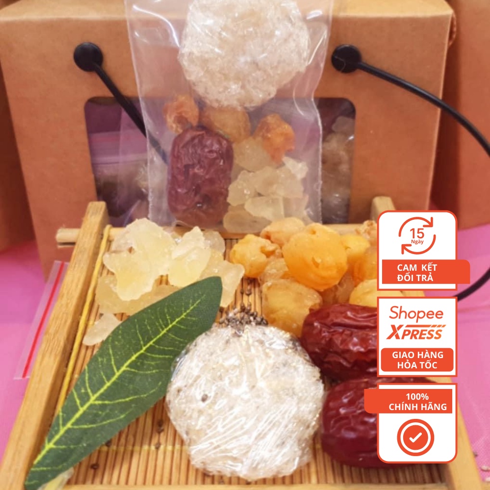 Set 10 Gói Yến Vụn Baby + Tặng Kèm 2 Hũ Thủy Tinh