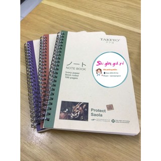 Sổ lò xo a5 takeyo 160 trang - 8532