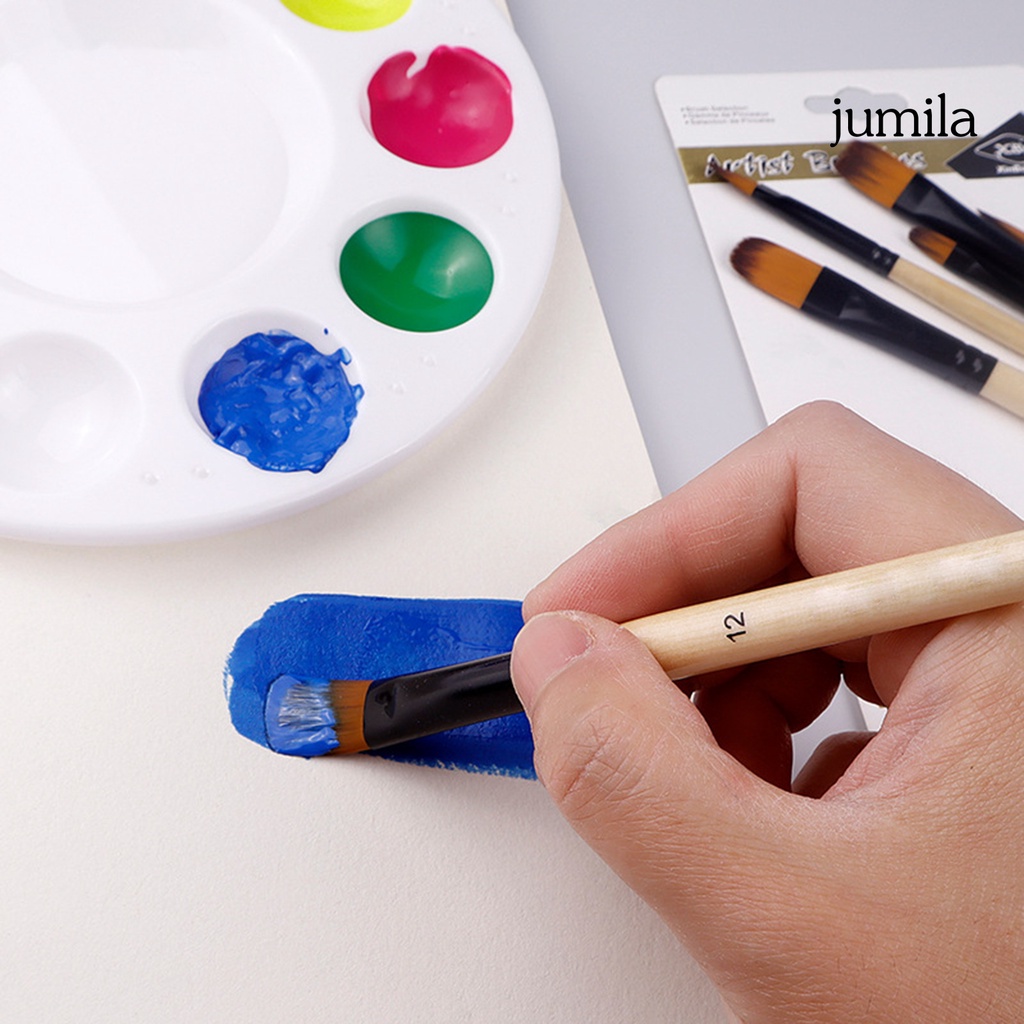 Cọ Vẽ Tranh Bằng Nilon Mềm Mại Siêu Bền Hấp Thụ Nước Tốt Có Thể Tái Sử Dụng