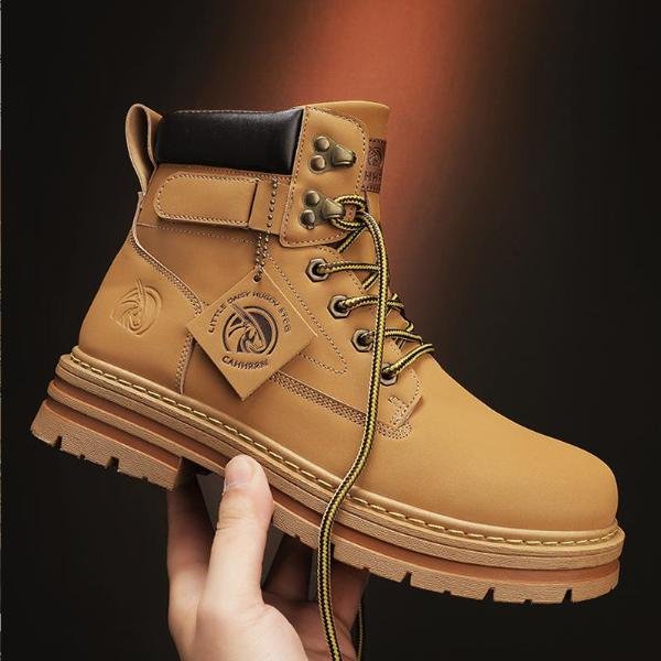 Giày Boot Nam Đế Cao Màu Vàng PALA GN400