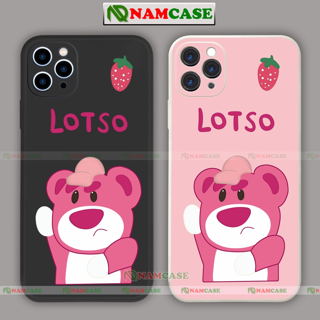 Ốp lưng điện thoại iPhone cặp đôi hoạt hình cute dễ thương đẹp cạnh vuông ip 6/6s/7/8/X/XS/XR/11/12/13/14 Pro Plus Max