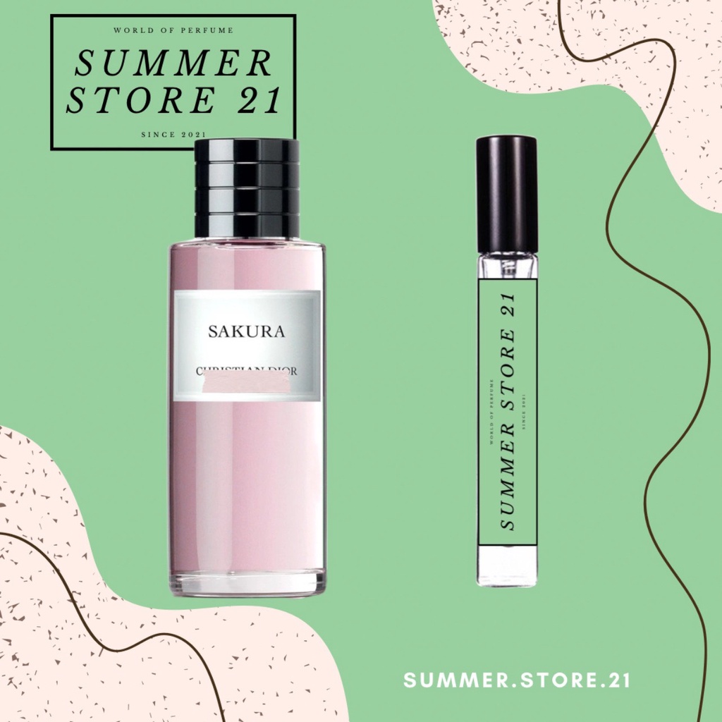 [ᴛᴇsᴛᴇʀ] Nước Hoa Chirstian Di Sakura - 5𝘮𝘭/10𝘮𝘭