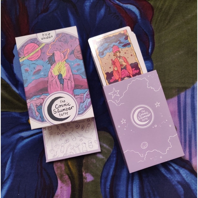 Bộ bài tarot Cosmic Slumber Tarot order trực tiếp Amazon US - Cosmic Slumber Tarot @ Sterling Ethos