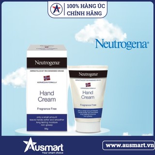 Kem dưỡng da tay không mùi Neutrogena Norwegian Formula Hand Cream Fragrance 56g