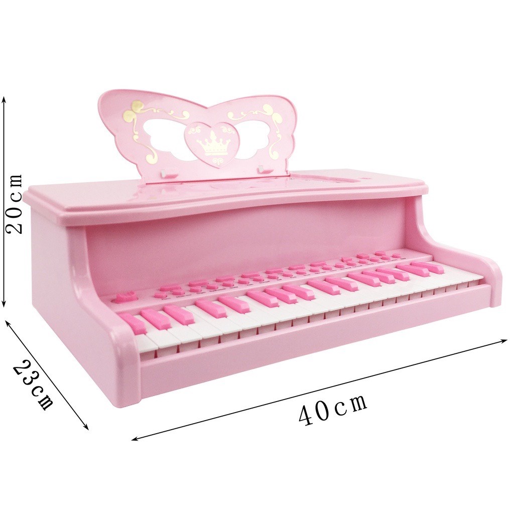 Đàn Piano cho bé kèm mic thu âm, có kết nối điện thoại, bàn phím chữ Tiếng Anh cao cấp - Đồ chơi âm nhạc trẻ em