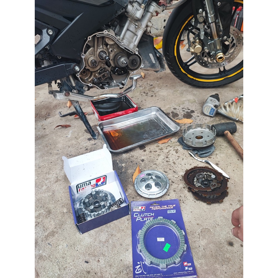 Nồi 5 lò xo UMA Racing cho Ex150-Ex155