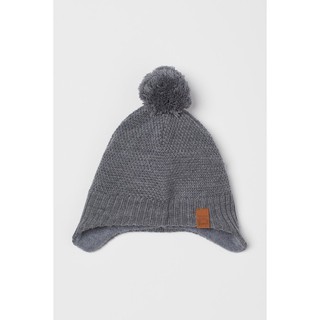 Mũ len xám navy HM H&M sz 1.5-4y, 4-8y_hàng chính hãng authentic