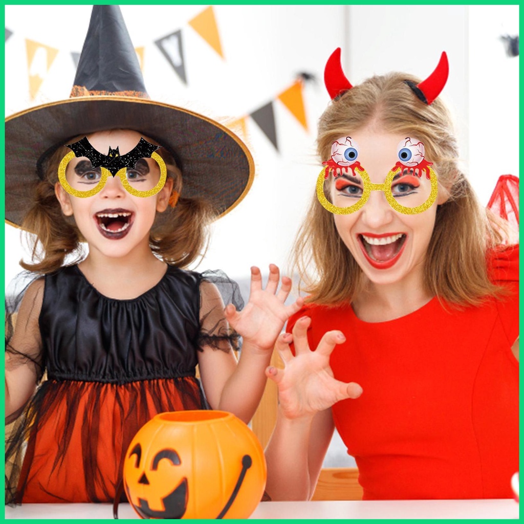 Set 6 Kính Mát Phong Cách Halloween Độc Đáo