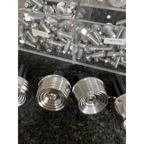 Gù bao tay Salaya inox  kèm cao su gắn ghidong mọi xe