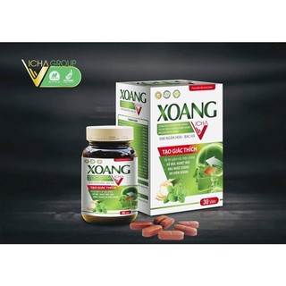Xoang VICHA giảm đau nhức Xoang, viêm mũi dị ứng, viêm xoang, hắt hơi, sổ mũi Hộp 30viên