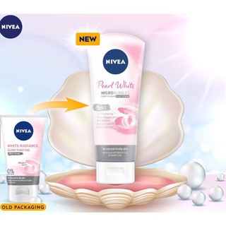 Sữa rửa mặt ngọc trai sạch sâu, sáng mịn tự nhiên Nivea 20g