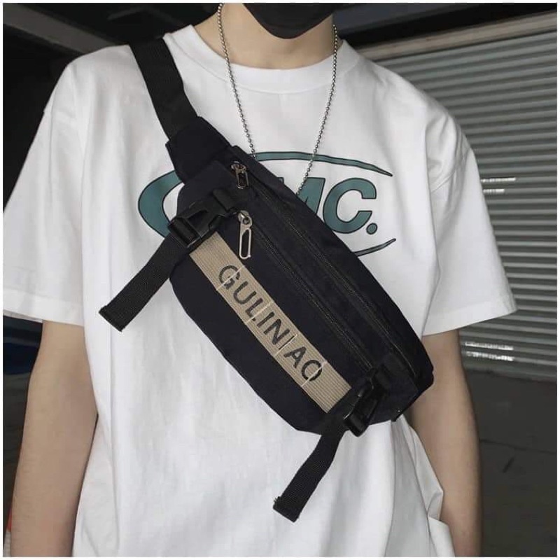 Chéo bao tử vải dù