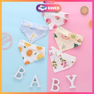 Khăn Yếm Ăn Dặm Có Cúc Bấm, Khăn Xô Quàng Cổ Cho Bé Chất Vải Dày Dẵn Dễ Dàng Làm Sạch