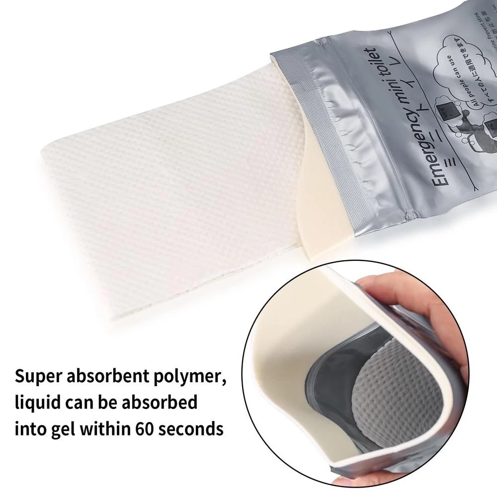 Túi Đi Vệ Sinh Khẩn Cấp, Túi Nôn Khi Đi Tàu Xe 700ml dùng 1 lần