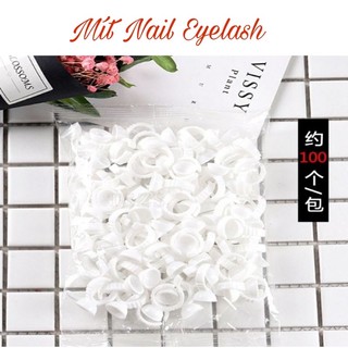 Nhẫn để keo nối mi 100 cái