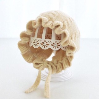 Mũ len tai bèo cho bé