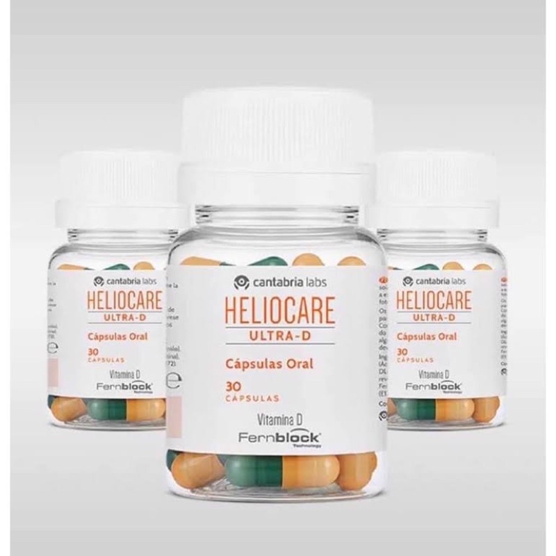 Viên uống chống nắng Heliocare Ultra D - D Plus - Oral - Viên uống trắng da Heliocare Pure White Max240