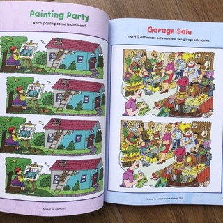[Đồ Chơi Giáo Dục] THE BIG BOOK OF SPOT DIFFERENCE