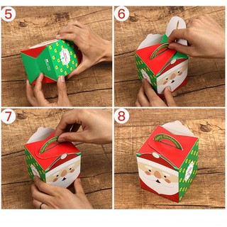 100 Hộp giấy đựng quà giáng sinh