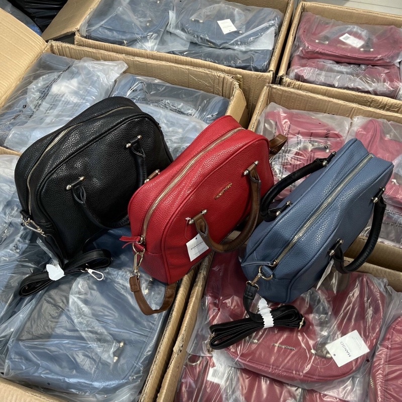 Túi Mango dáng trống