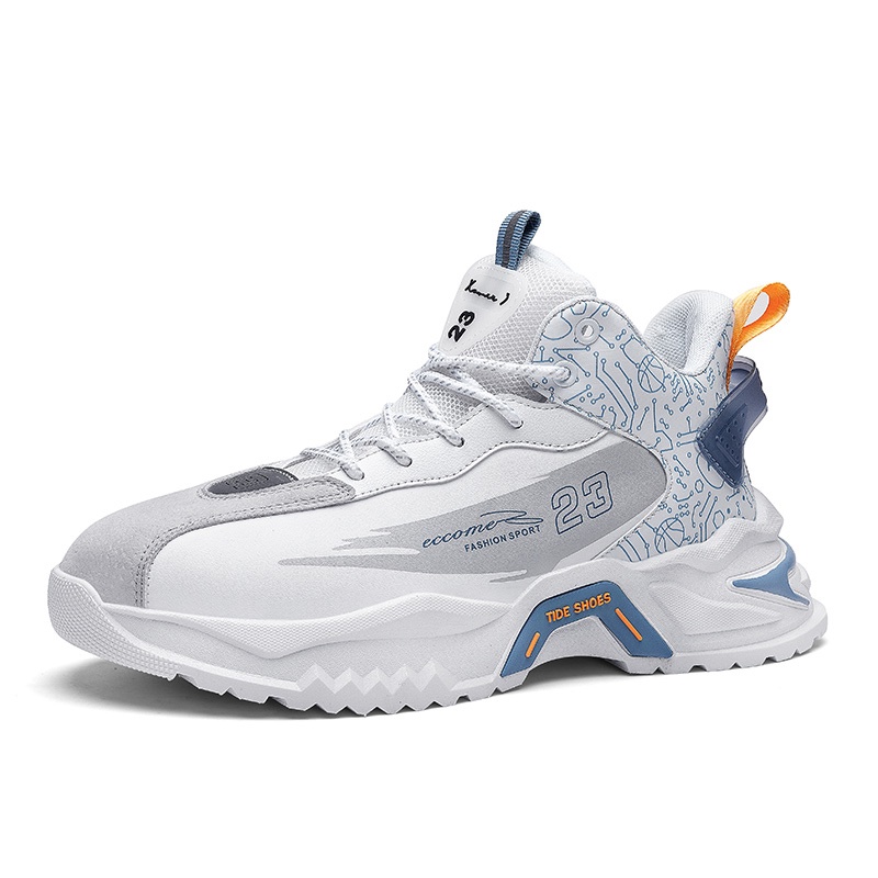 Giày Thể Thao Đế Dày Tăng Chiều Cao Bằng Da Không Thấm Nước Cho Nam Và Nữ