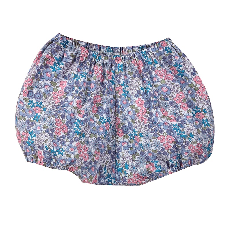 Quần Short Dáng Rộng Bằng PP In Hoa Dễ Thương Thời Trang Mùa Hè Cho Bé Gái 0 Tuổi