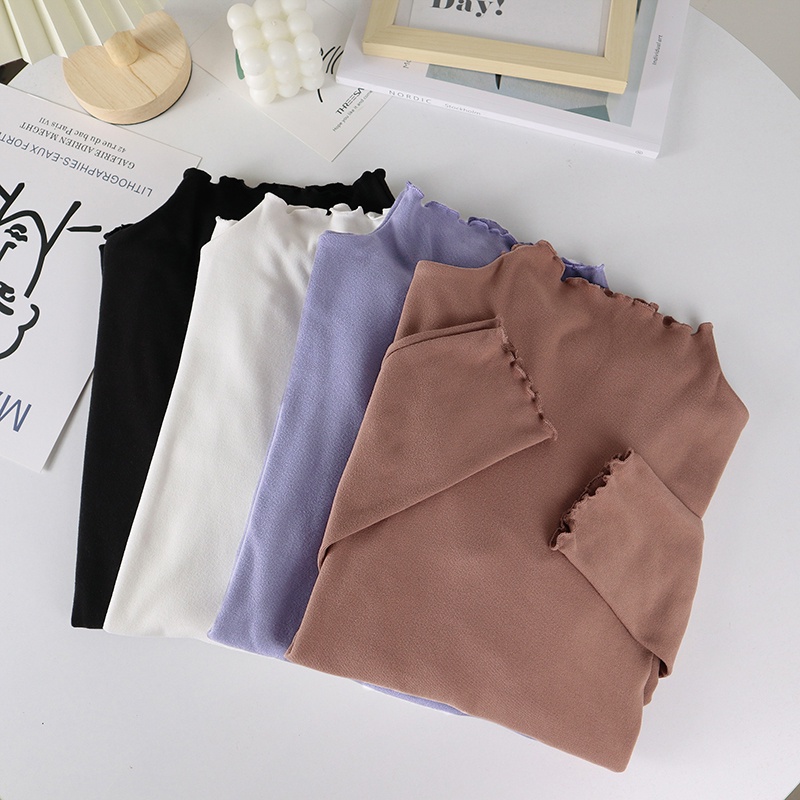 NRVP Áo Thun Nữ Dài Tay Dáng Rộng Thời Trang Hàn Quốc