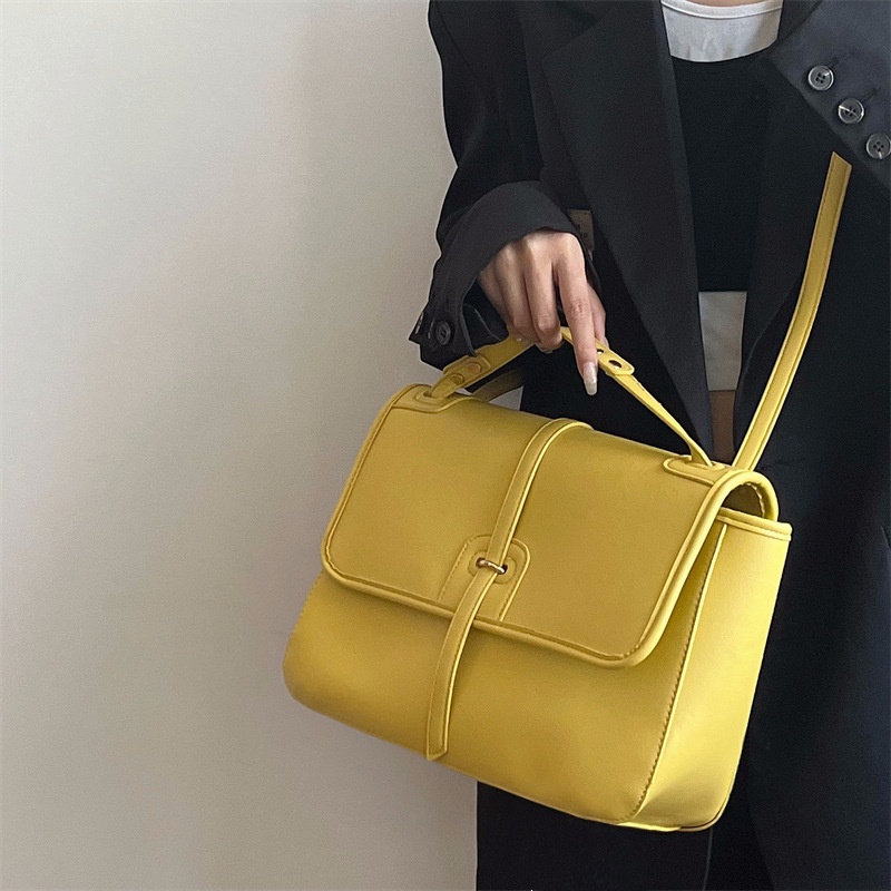 Túi Xách Da Mềm Sức Chứa Lớn Phong Cách retro Thời Trang Nữ